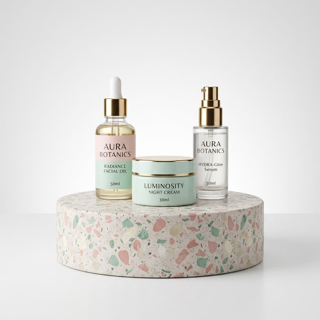 Terrazzo Pastel Podium